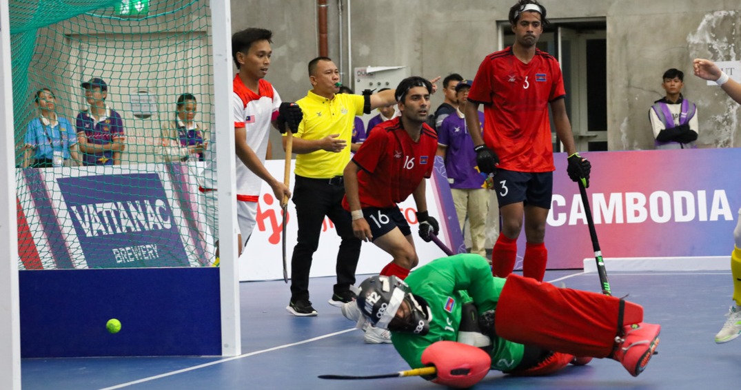 Men’s Indoor Hockey at 32nd SEA Games Cambodia vs Malaysia ក្រសួងព័ត៌មាន