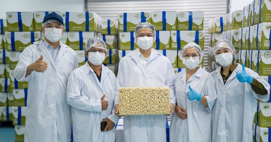 ក្រុមហ៊ុន Whitworths នៃរាជាណាចក្ររួមនៃព្រីតថេន (អតីតចក្រភពអង់គ្លេស) បញ្ជារទិញគ្រាប់ស្វាយចន្ទីពីកម្ពុជា