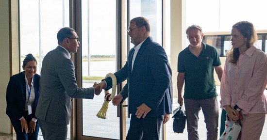 Arrival of Deputy Speaker of Federation Council of Federal Assembly of Russian Federation