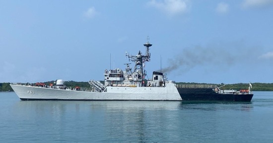 INS Kulish Concludes Landmark Port Call with Four Days of Bilateral Maritime Engagement at Ream Naval Base